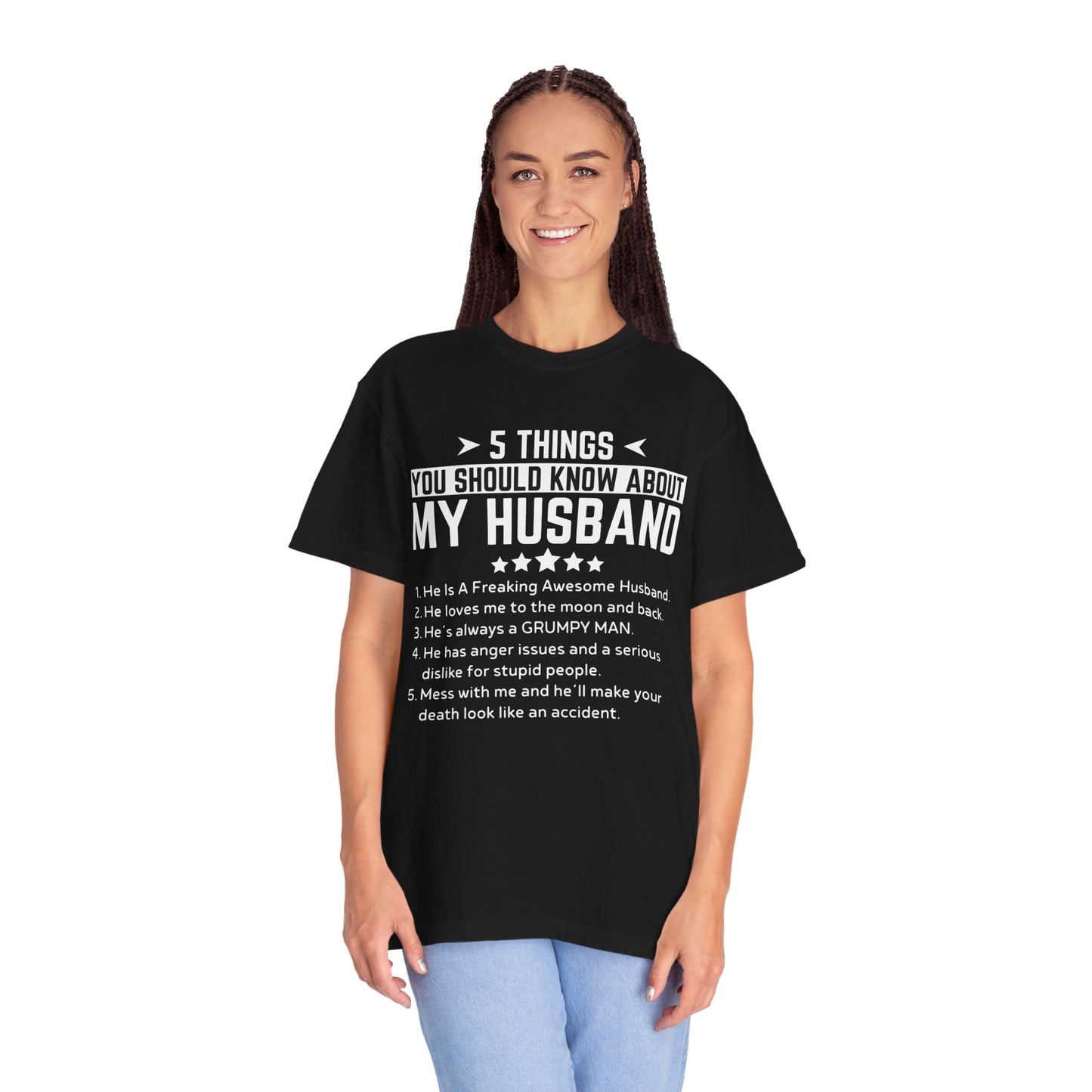 To My Wife | Unisex Garment-Dyed T-shirt