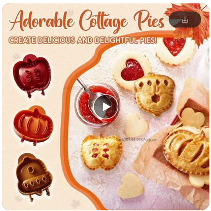 Holiday Mini Pie Molds Set