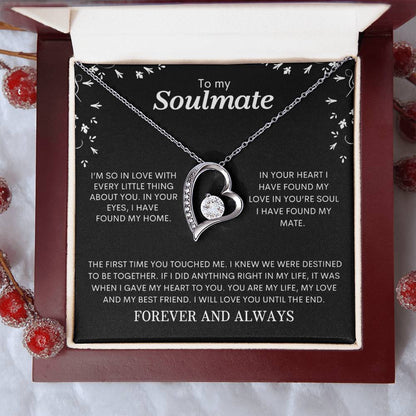 To My Soulmate | Forever Love Necklace