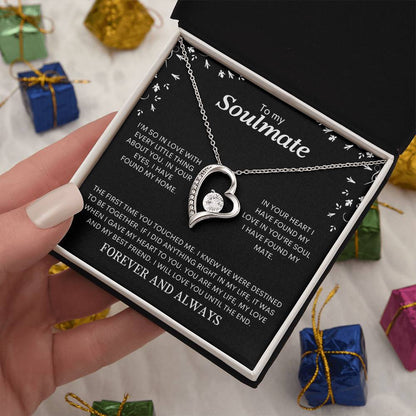 To My Soulmate | Forever Love Necklace