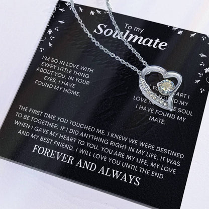 To My Soulmate | Forever Love Necklace