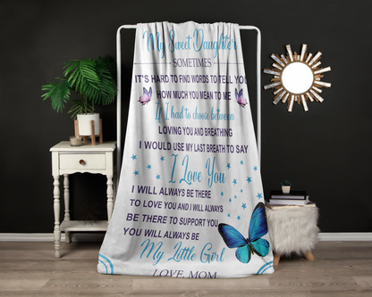 To My Daughter | FLM Arctic Fleece Blanket 50x60