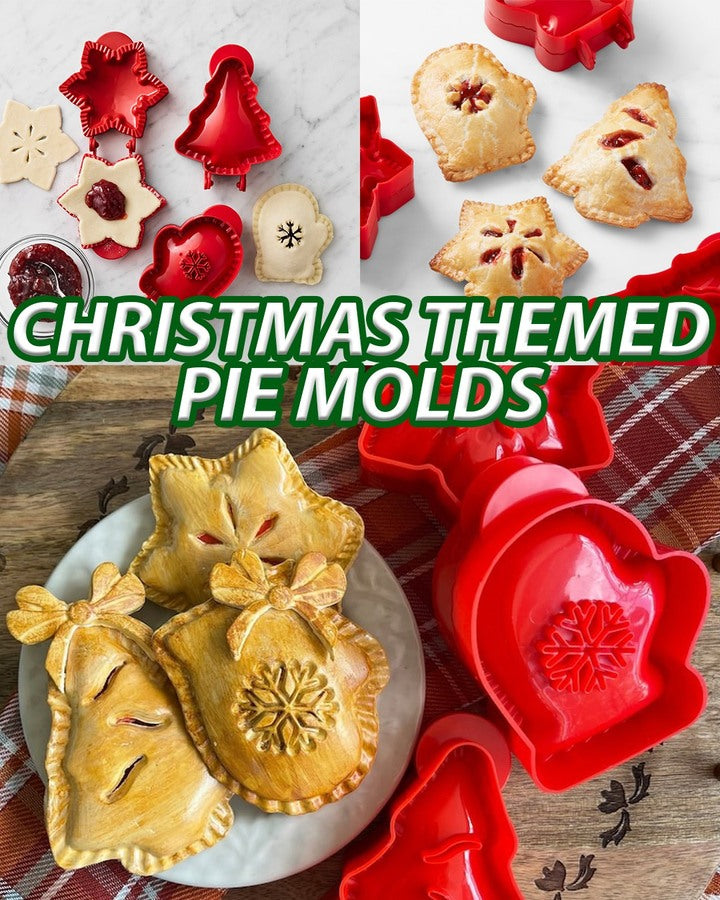 Holiday Mini Pie Molds Set