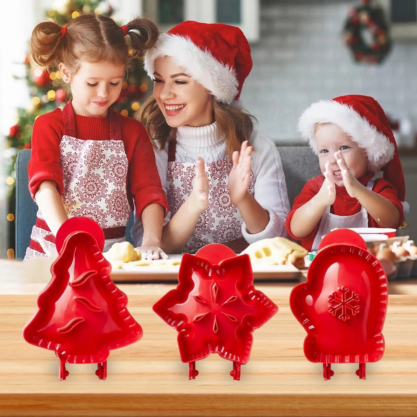 Holiday Mini Pie Molds Set