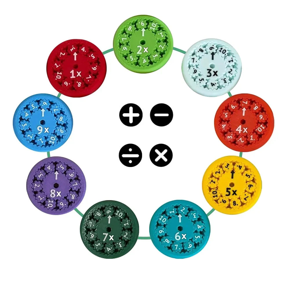 Math Mastermind Fidget Spinners Complete Set