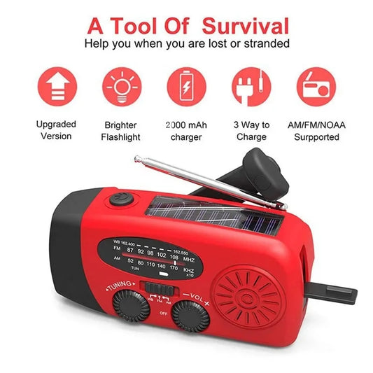 Solar Emergency Survival Radio